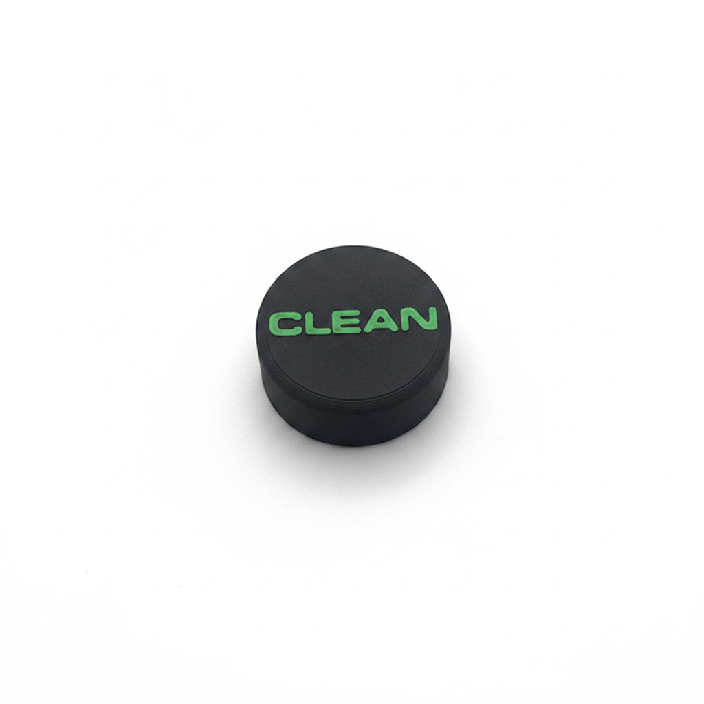 Topper footswitch nero opaco CLEAN - revcaps3d