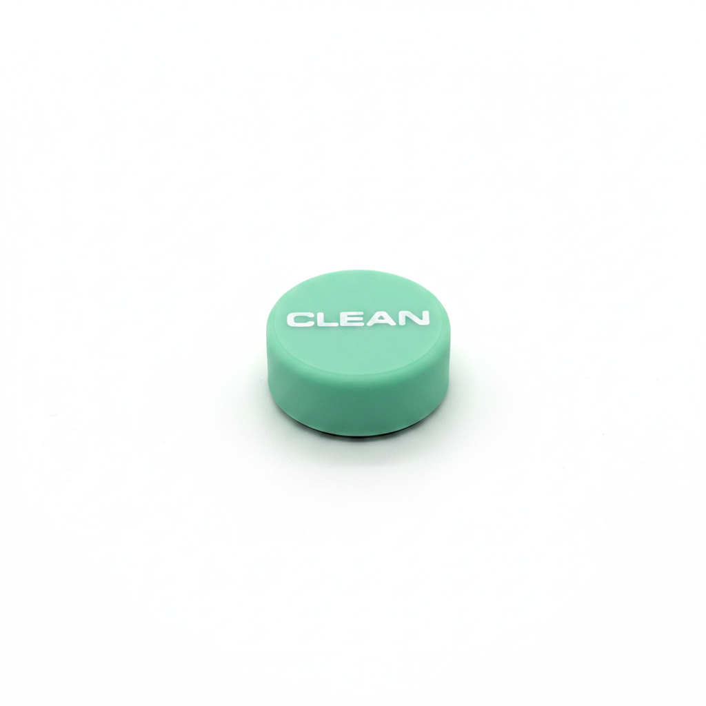 Topper footswitch mint green CLEAN - revcaps3d